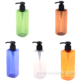 Refillable Shampoo Body Lotion Plastic Bottle with Pump